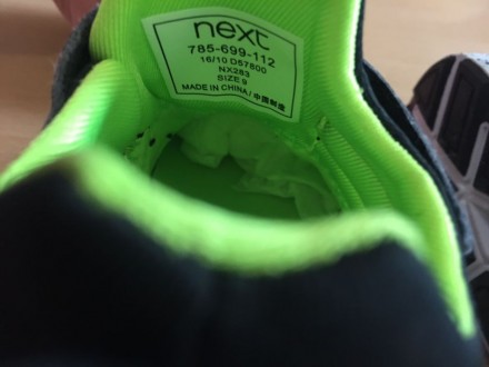 Кроссовки Next новые, заказывали на сайте Next. Не подошел размер( По стельке 17. . фото 5