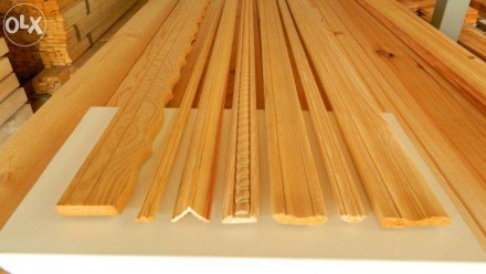 Производим и реализуем деревянные материалы : --вагонка(сосна, ольха, липа), тол. . фото 2