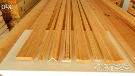 Производим и реализуем деревянные материалы : --вагонка(сосна, ольха, липа), тол. . фото 1