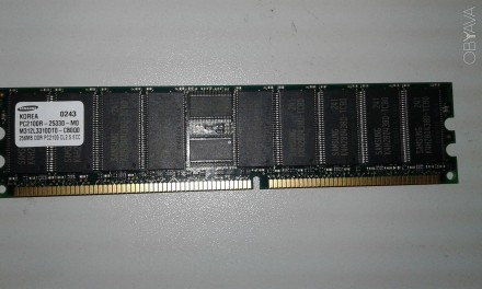 Память для серверов 256MB Samsung DDR1-266 PC2100R ECC Reg Server-RAM M312L3310D. . фото 1