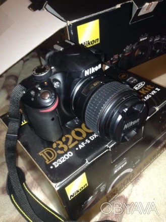 Продам фотоаппарат Nikon D-3200. Новый. Использовался 3 раза. Состояние идеально. . фото 1