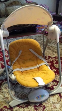 Кресло-качеля Сhicco предназначена для младенцев в возрасте от 0 до 6 мес. с мак. . фото 4