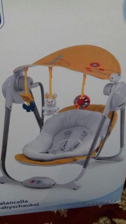 Кресло-качеля Сhicco предназначена для младенцев в возрасте от 0 до 6 мес. с мак. . фото 2