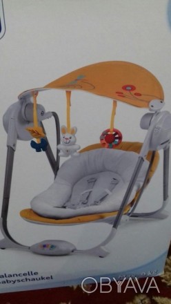 Кресло-качеля Сhicco предназначена для младенцев в возрасте от 0 до 6 мес. с мак. . фото 1
