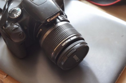 зеркальный Canon EOS 450Dkit 18-55пробег27 тыс кад отправлю без предоплат,цена в. . фото 4