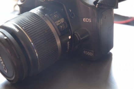 зеркальный Canon EOS 450Dkit 18-55пробег27 тыс кад отправлю без предоплат,цена в. . фото 5