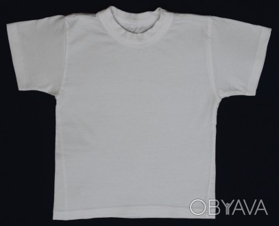 Продам детскую футболку,
100% cotton,
цвет белый,
новая (ярлыки срезаны; футб. . фото 1