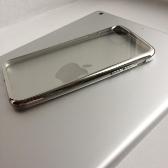 Прозрачные силиконовые чехлы с цветной окантовкой для iPhone  надежно защитят Ва. . фото 5