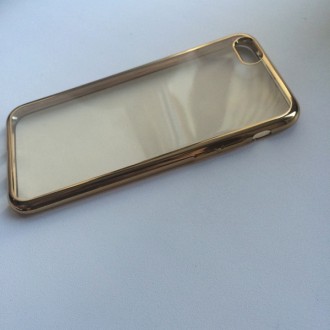 Прозрачные силиконовые чехлы с цветной окантовкой для iPhone  надежно защитят Ва. . фото 3