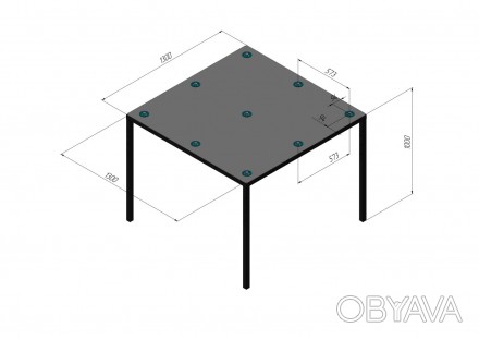 Кульковий поворотний стіл

• Виготовляємо столи різних форм та розмірів;
• Ви. . фото 1