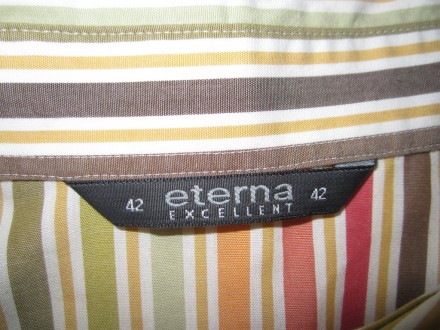 Качественная хлопковая рубашка большого размера , Eterna, Словакия,отличное сост. . фото 3