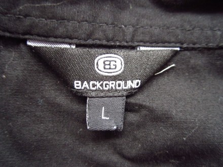 Женская фирменная рубашка насыщенного чёрного цвета,застёжка на кнопках. ПОГ 40с. . фото 4