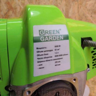 
Триммер бензиновый Green Garden GGT-5000M
	Технические характеристики
	
	
	Моде. . фото 6