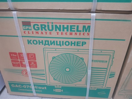Продам кондиционер GRUNHELM GAC-07GH, новый в упаковке.
Состояние на фото.
Гар. . фото 2