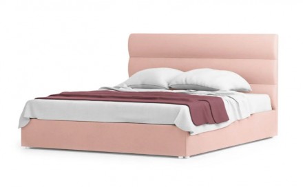 Такая кровать украсит вашу уютную спальню.

Прочный деревянный каркас изготовл. . фото 9