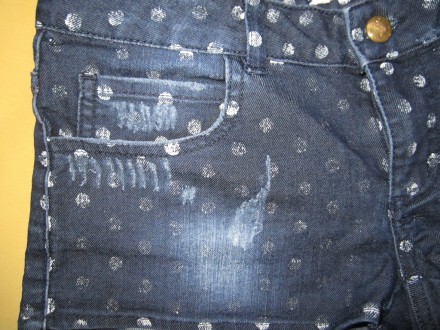 Крутые джинсовые шорты рванки с потёртостями , р.36, Турция.
ПОТ 38.5 см
ПОБ 4. . фото 4