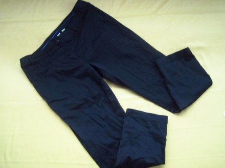 Фирменные стильные чёрные укороченные штаны 7/8, Street One. В отличном состояни. . фото 2