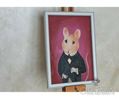 Картина маслом Викторианский Мышонок
Этот викторианский портрет с портретом мышо. . фото 1