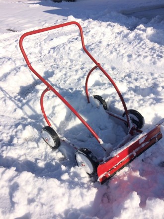 Лопата для уборки снега на колесах Снежок модель 3. Предназначена для быстрой оч. . фото 4