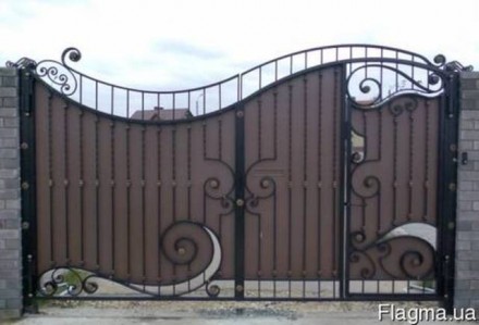 Изготовим металлоконструкции: ворот,калиток,решеток,дверей,гаражных ворот,козырь. . фото 4