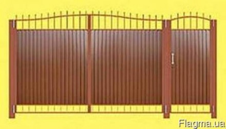 Наше предприятие по металлоконструкциям изготовит любой сложности и формы ворота. . фото 4