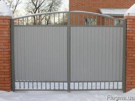 Наше предприятие по металлоконструкциям изготовит любой сложности и формы ворота. . фото 2