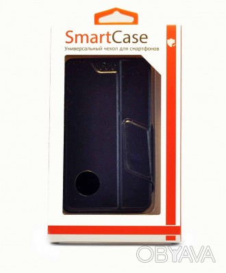 Чехол откидной вбок для Lenovo IdeaPhone A369i
 
Стильная чехол-книжка Smartcase. . фото 1