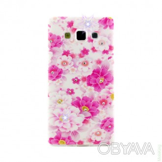Чехол Diamond Silicone Lenovo A319 Daisy Glade.Wild Orchid.Summer Colours.Sakura. . фото 1