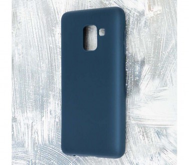 Накладка Soft Case Samsung A8 (2018) A530 grey
Тип: Чехол-накладка
Материал: сил. . фото 3