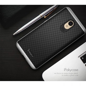  
Накладка iPaky Carbon TPU + Bamper for Meizu M5 Note Gold
 
Компания iPaky пре. . фото 3