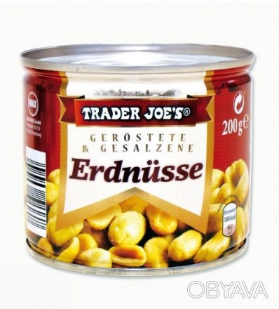 Горішки арахіс Trader Joe’s Erdnüsse 200 гр 1/30 Німеччина
 
Чудові солоні гор. . фото 1