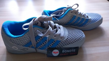 Абсолютно новые летние кроссовки фирмы BONOTE, с этикеткой, 36 размер (маломерки. . фото 4