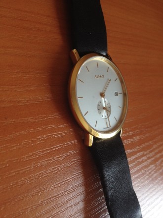 Продам наручные часы Alfex 5468-025. 100% Швейцария, покупал в Деке. Б/у. Корпус. . фото 5