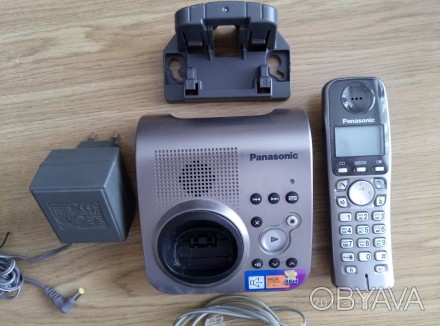 Продаю телефон Panasonic KX-TG7227UAM в отличном состоянии. Аккумуляторы в компл. . фото 1