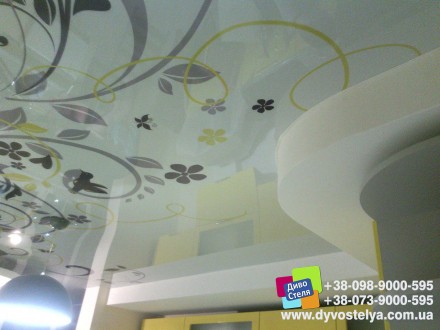 Натяжной потолок от компании "ДивоСтеля" - это качественный материал, профессион. . фото 13