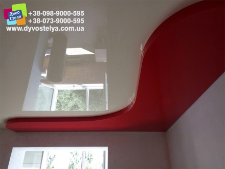 Натяжной потолок от компании "ДивоСтеля" - это качественный материал, профессион. . фото 6