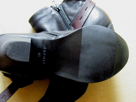 Предлагаю элегантную обувь - стильные ботильоны бренда Esprit, цвет чёрный, разм. . фото 6