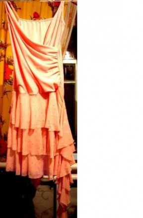 Летний нарядненький сарафан нежно-розового цвета,ткань тянется, смотрится лучше . . фото 4