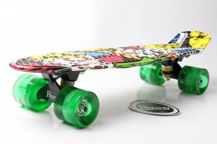 Новый суперлегкий пластиковый Penny Board Оригинал 22 с Рисунком Joker
sportza.. . фото 3