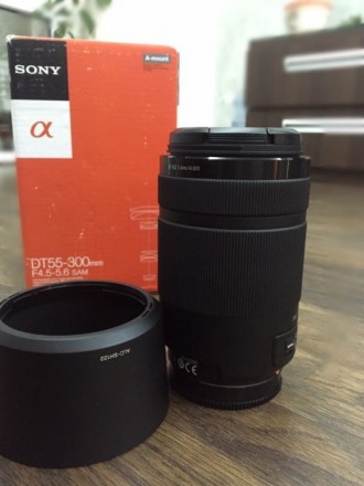 Продам новый объектив Sony 55-300mm f/4.5-5.6 DT SAM куплен в магазине MOYO в 20. . фото 6