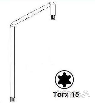 Торкс (англ. Torx) — вид шлица резьбовых крепёжных изделий в форме шестилучевой . . фото 1