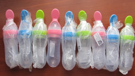 Детская силиконовая бутылочка-ложка для введения прикорма.

Невероятный удачны. . фото 13