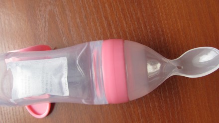 Детская силиконовая бутылочка-ложка для введения прикорма.

Невероятный удачны. . фото 8