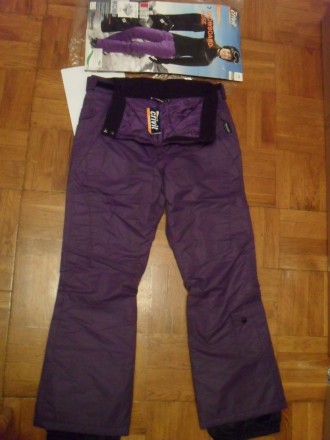 Новые ( в упаковке )  стильные фиолетовые женские горно/лыжные ( сноубордерские . . фото 3