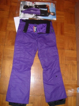 Новые ( в упаковке )  стильные фиолетовые женские горно/лыжные ( сноубордерские . . фото 2