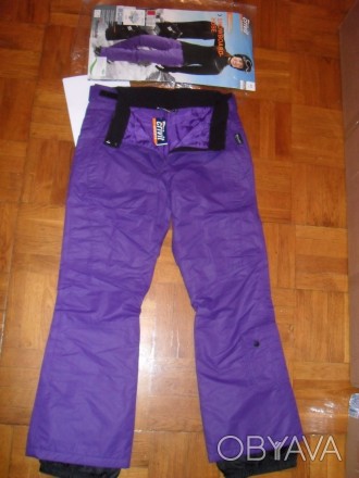 Новые ( в упаковке )  стильные фиолетовые женские горно/лыжные ( сноубордерские . . фото 1