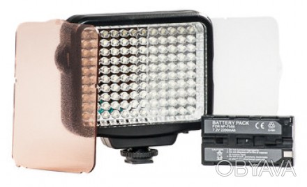 Накамерный свет PowerPlant LED 5009 (LED-VL008)
Компактный и мощный накамерный с. . фото 1