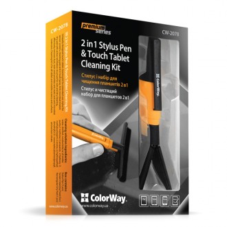 
Чистящий набор CW Premium и стилус 2 в 1 CW-2078
Производитель: ColorWay Premiu. . фото 2