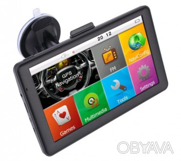 Экран 7” – широкоформатный дисплей автомобильного GPS навигатора диагональю 7 дю. . фото 1