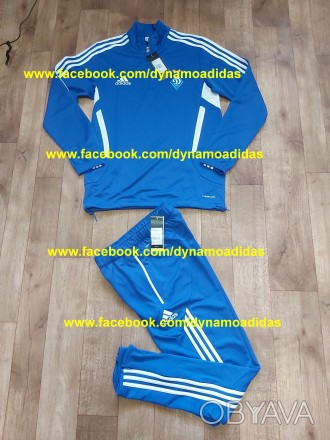 Профессиональный тренировочный костюм Динамо Киев Адидас Adidas V14501 Tiro11 с . . фото 1